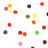 Guirlande Confettis multicolore